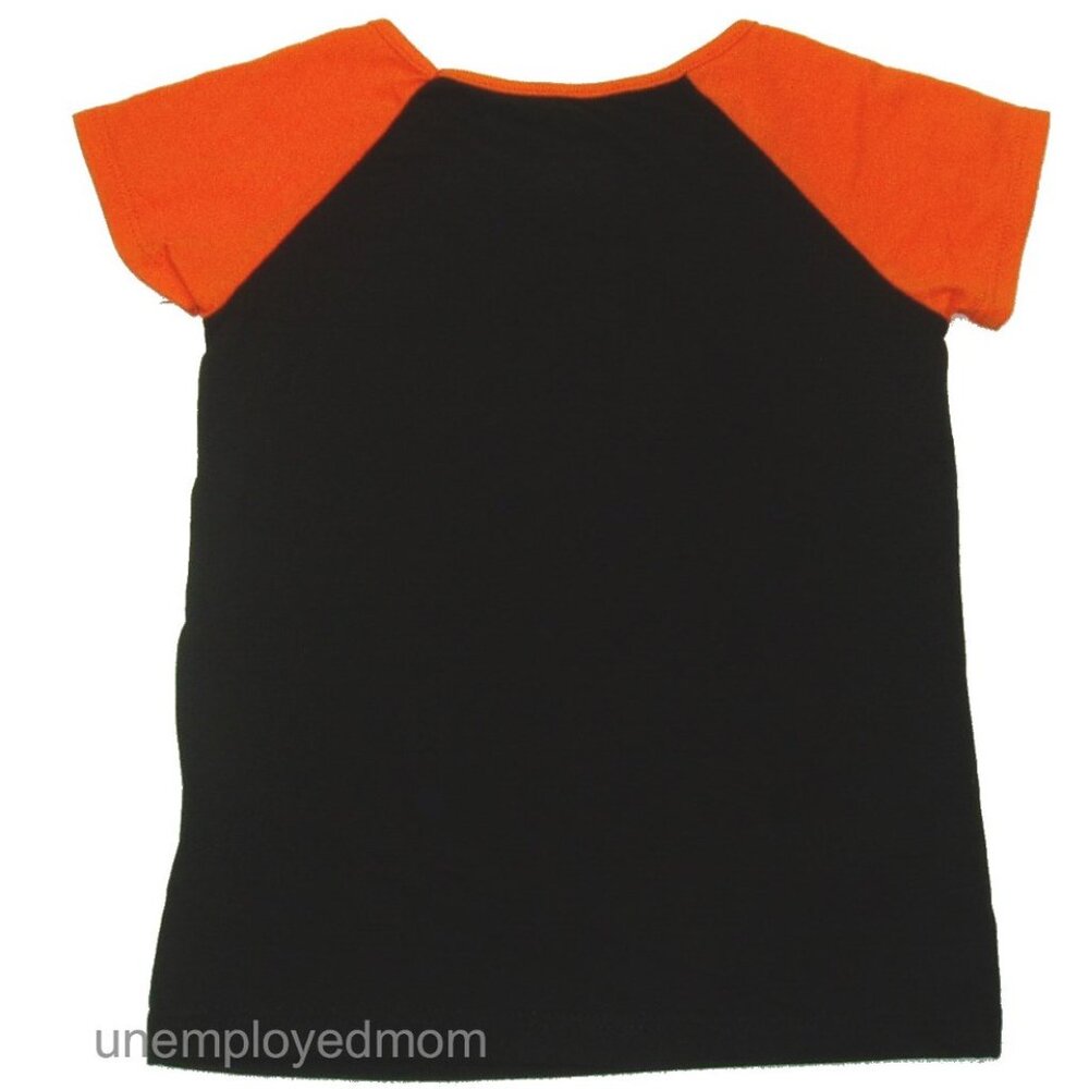 Halloween Tee Trick or Treat Graphic Girls Shirt Top Infants Children Kids 4T - Picture 3 of 3